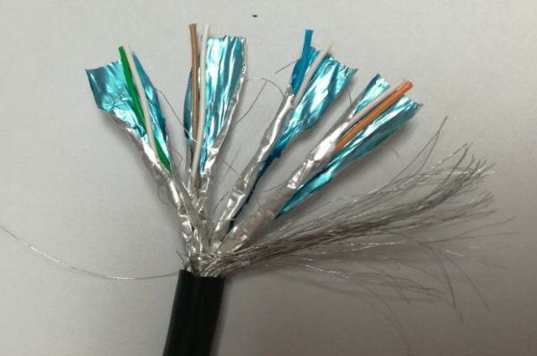超六类屏蔽网线,超六类屏蔽多股线材,超六类工程网线