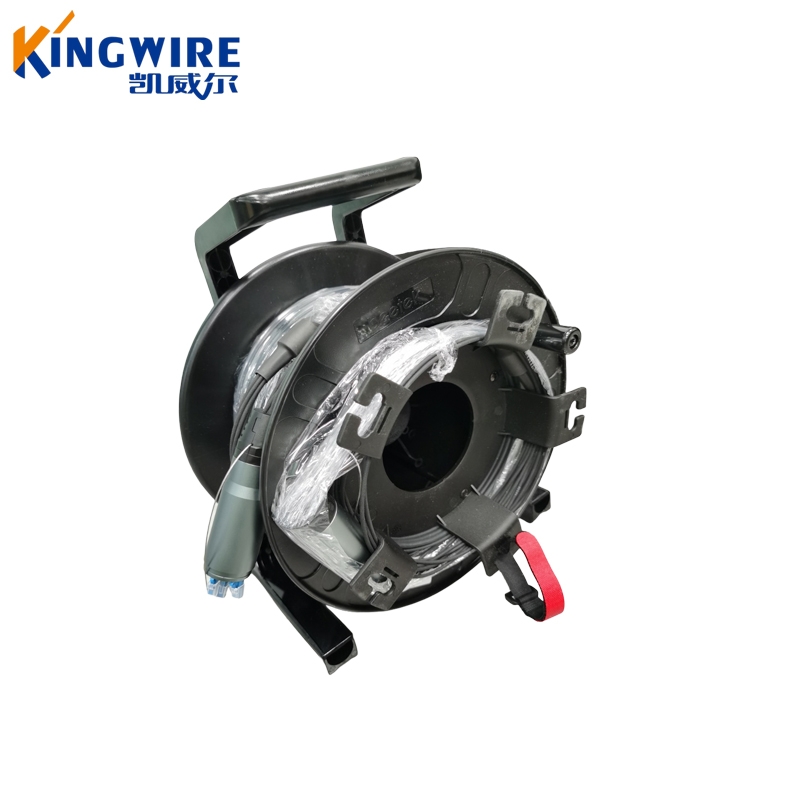 四芯/八芯单模光纤线(带卷线车)