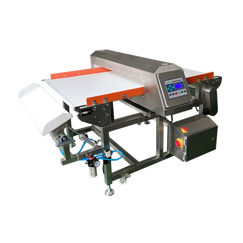 铝箔金检重检一体机高精度金属检测重量检测机双剔除金检重检机