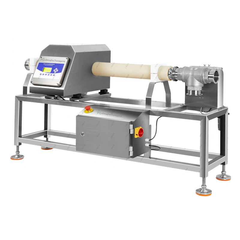 食品肉类自动金属检测包装盒肉类产品金属检测机食品异物金检机