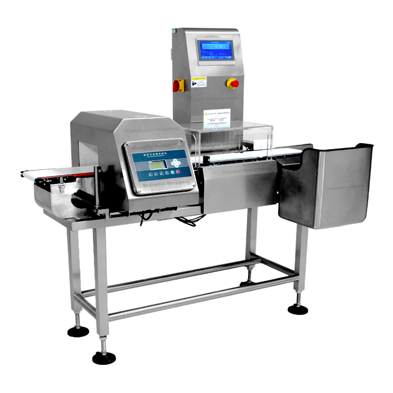 预制菜金属检测重检机食品金检重检一体机在线金检重检机器