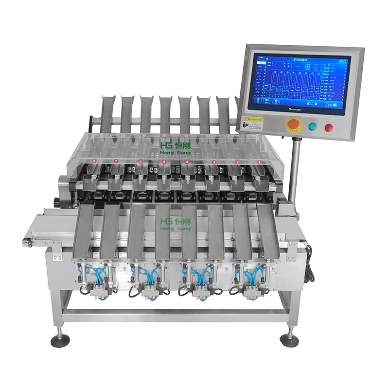 4列条包袋装检重机四列20克袋装检重秤4列条包单条检重机